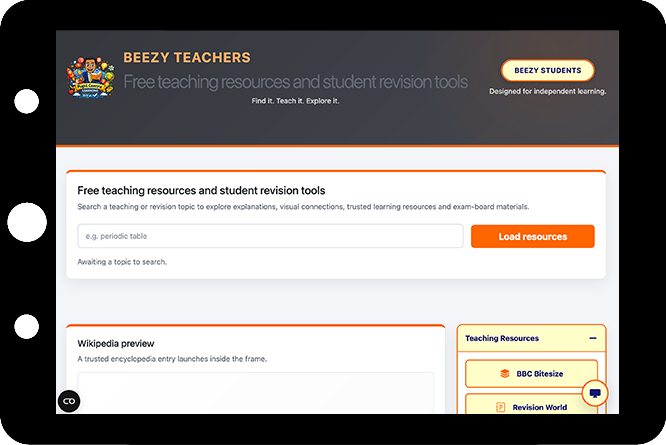Open BeezyTeachers